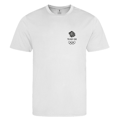 Team GB Everyday Active Men's White UV T-Shirt