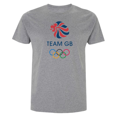 Team GB Olympic Colour Logo T-Shirt Men's - Grey