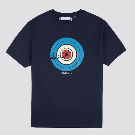 Ben Sherman Team GB Target T-Shirt Navy