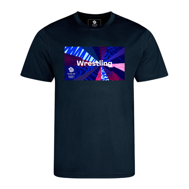 Team GB Wrestling Technical T-Shirt