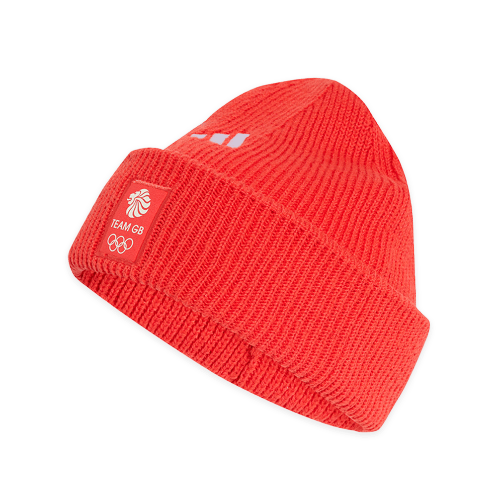 adidas Milan 2026 Team GB Beanie Red