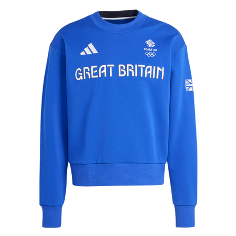 adidas Team GB Blue Village Sweatshirt 