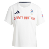 adidas Team GB Women's Podium T-Shirt White 