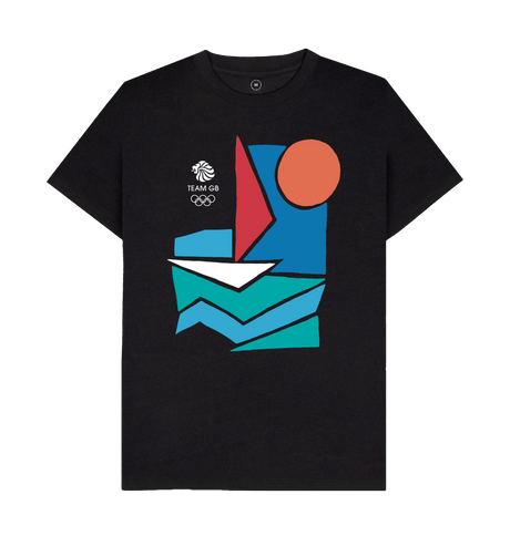 Black TeamGB Sailing Remill T-Shirt