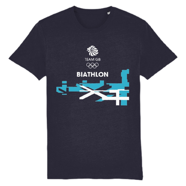 Team GB Biathlon Flag T-Shirt | The Official Team GB Shop