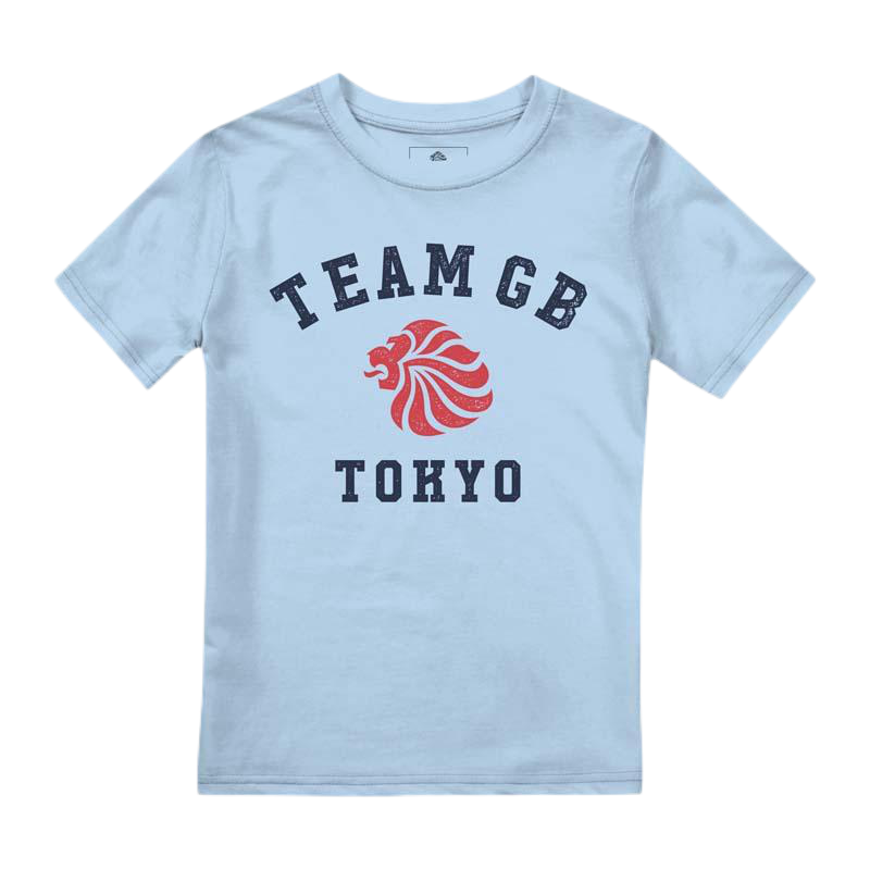 Team GB Yoyogi T-Shirt Kid's - Sky Blue