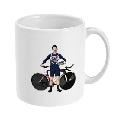 Team GB Mark Cavendish Mug - Front