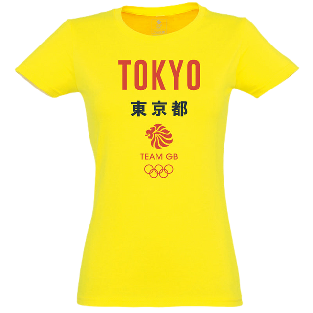 Tokyo Team GB Kasai Women's T-Shirt - Lemon