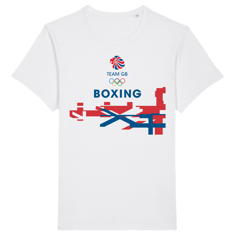 Team GB Boxing Flag T-Shirt | Team GB Official Store