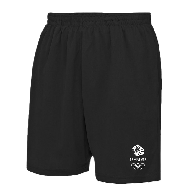 Team GB Everyday Active Men's Black Shorts