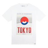 Ben Sherman Team GB Men's White Tokyo Art T-Shirt