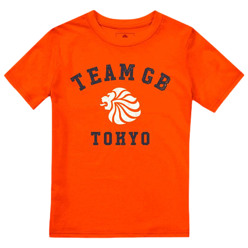 Team GB Yoyogi T-Shirt Kid's - Orange