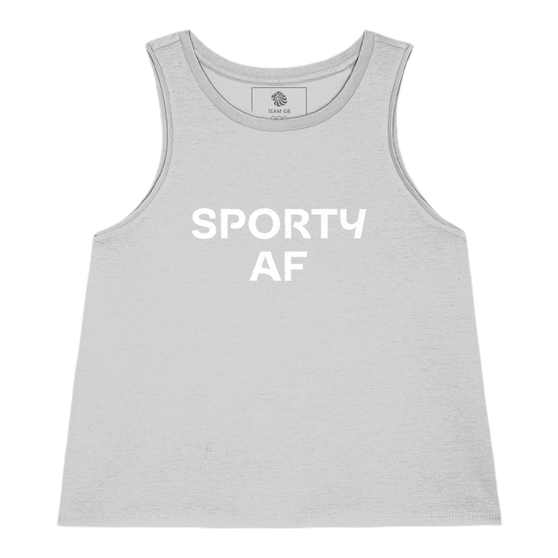 Team GB Sporty AF Women's Grey Vest