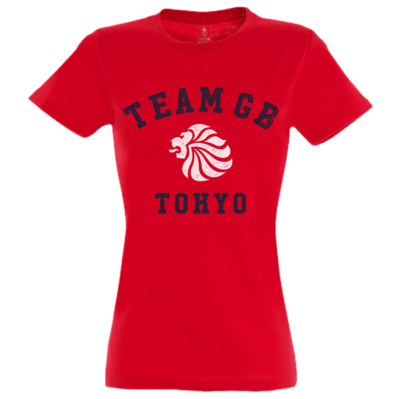 Team GB Yoyogi T-Shirt Women's - Red