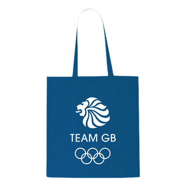 Team GB Olympics Rings Logo Tote Bag - Blue