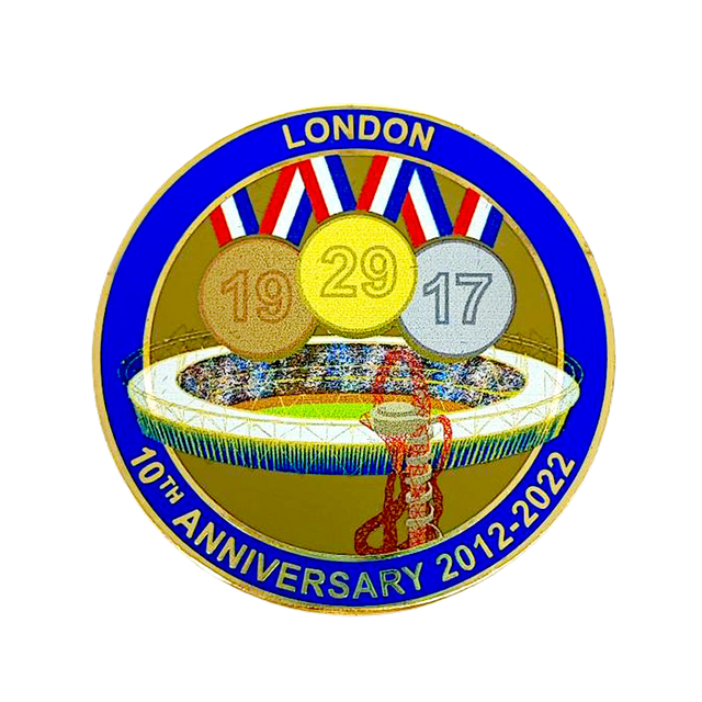 Team GB London 2012 10th Anniversary Limited Edition Coin
