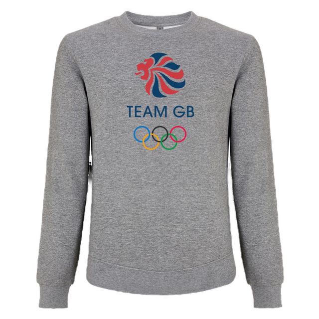 Team GB Olympic Logo Sweatshirt Men's - Grey