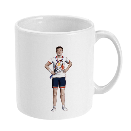 Team GB Sir Andy Murray Mug - Front