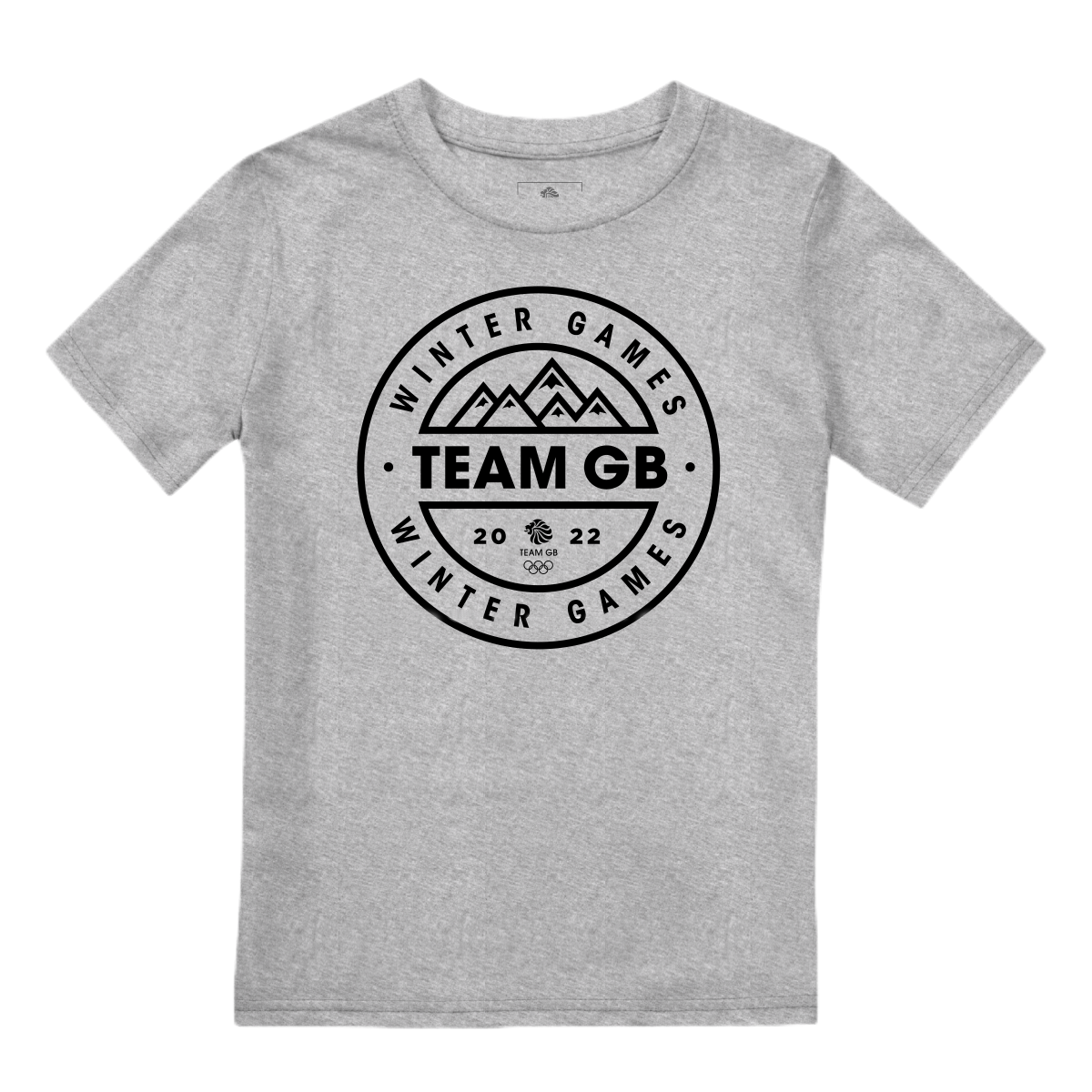 Team GB Winter Emblem Kid's T-Shirt - Grey