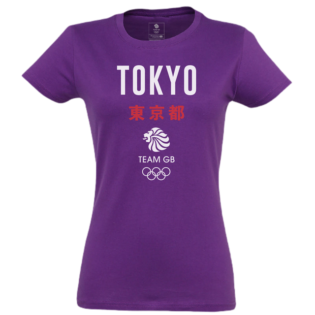 Tokyo Team GB Kasai Women's T-Shirt - Light Purple