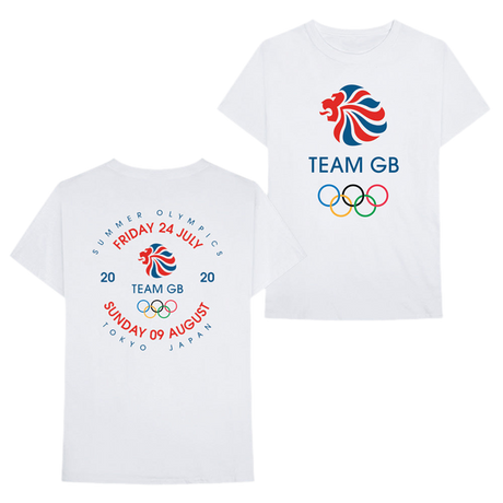 Team GB Tokyo Summer Games T-Shirt - White