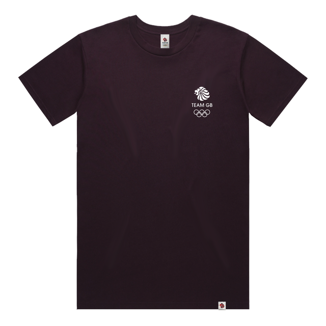 Team GB Manoir T-Shirt Plum
