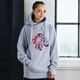 Team GB Abstract Lion Grey Hoodie