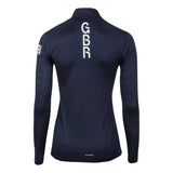 adidas Team GB Women's 1/2 Zip Long Sleeve Top