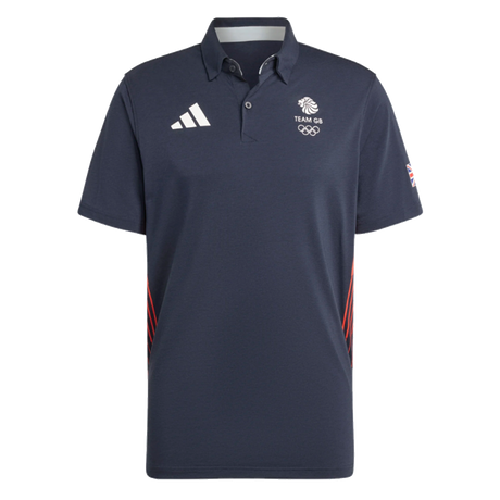 Adidas Team GB athlete polo  Navy