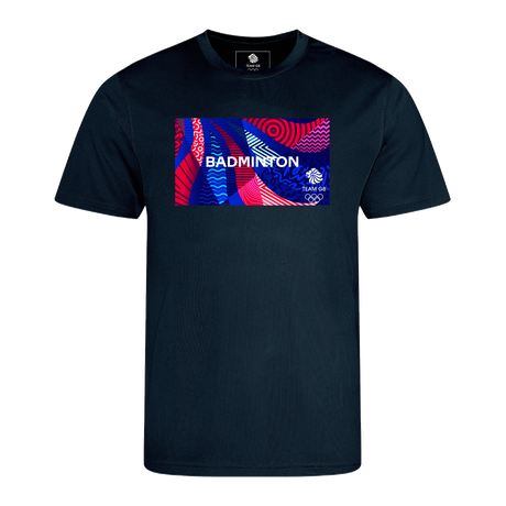 Team GB Badminton Technical T-Shirt