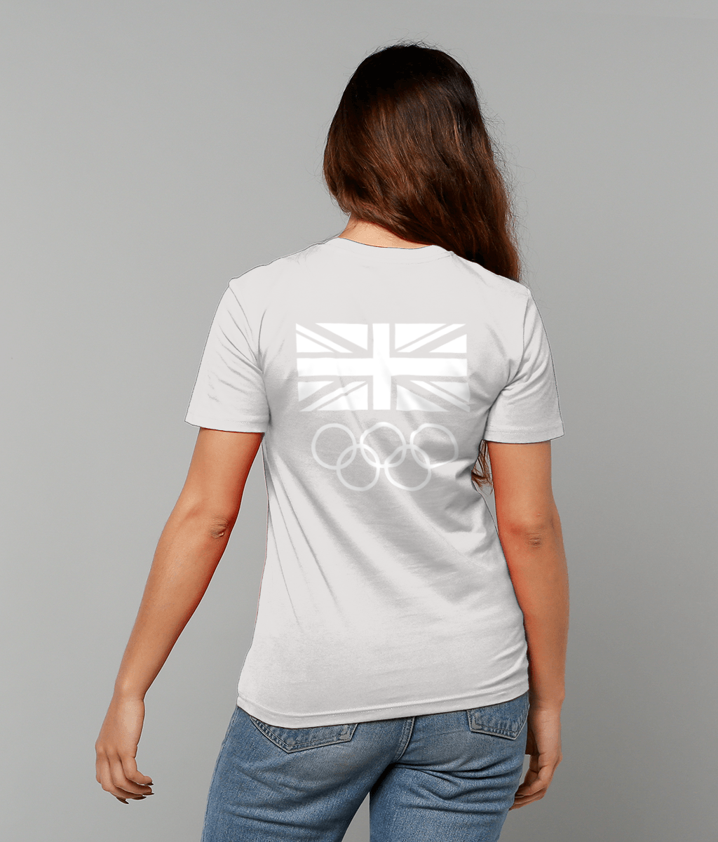 Team GB Small Union Cream Heather Grey T-shirt