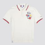 Ben Sherman Team GB Floral Embroidered Polo Ivory