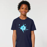 Team GB Kids Graffiti Print T-Shirt Navy