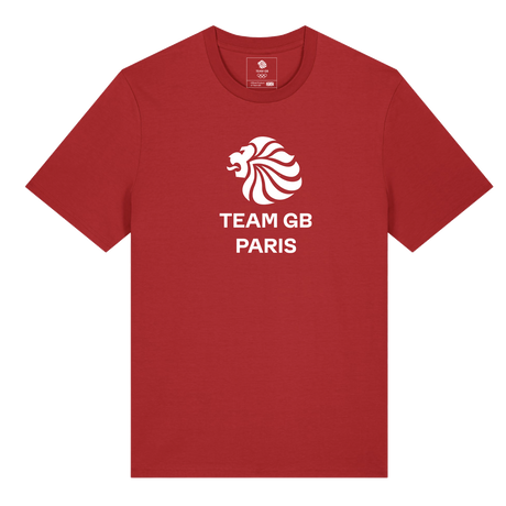 Team GB Paris Large Logo Men's T-shirt