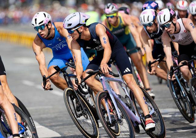 Team GB Paris Art Print 'Alex Yee's Sudden Surge to Triathlon Gold'