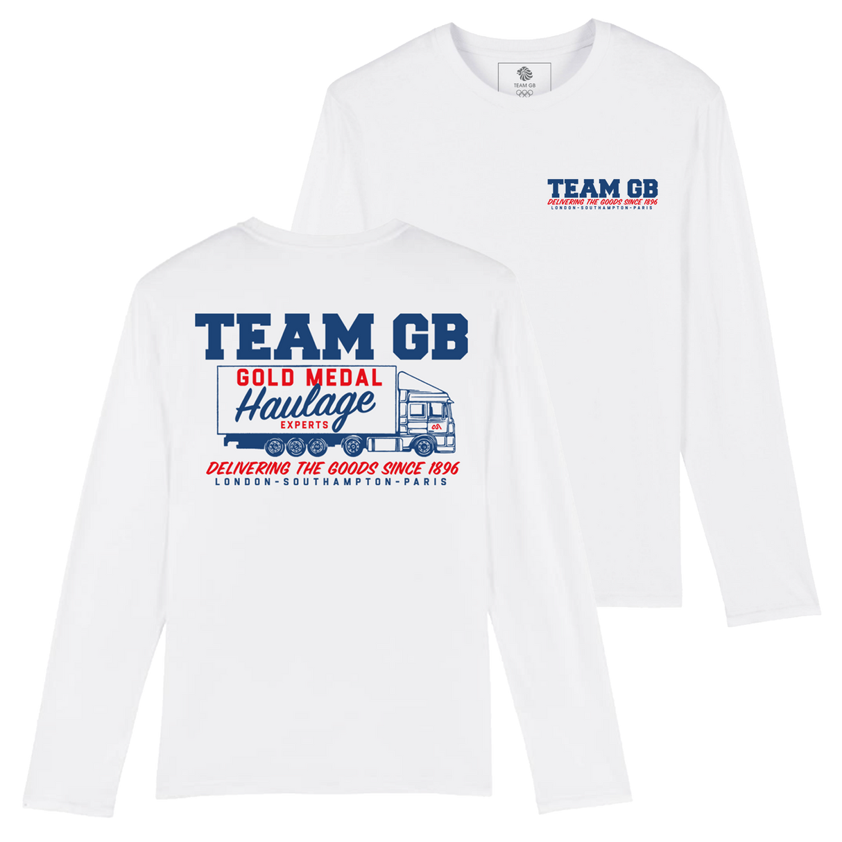 Team GB Delivering The Goods Long Sleeve T-Shirt