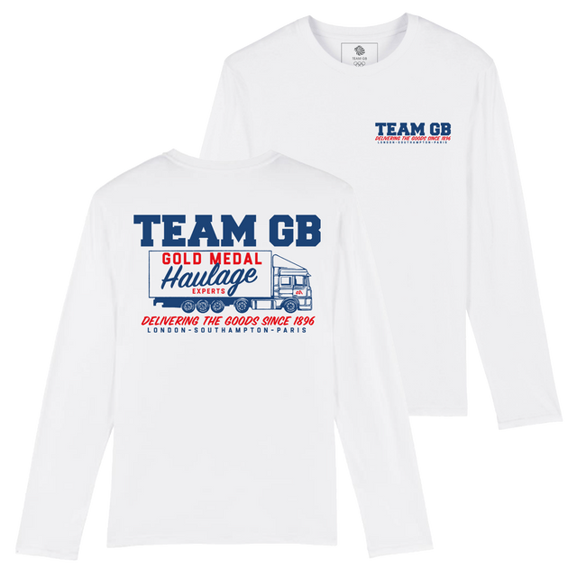 Team GB Delivering The Goods Long Sleeve T-Shirt