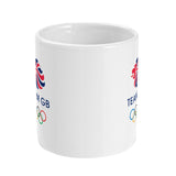 Team GB White Logo Mug