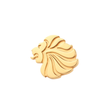 Mappin & Webb Team GB Gold Plated Lion Head Lapel Pin