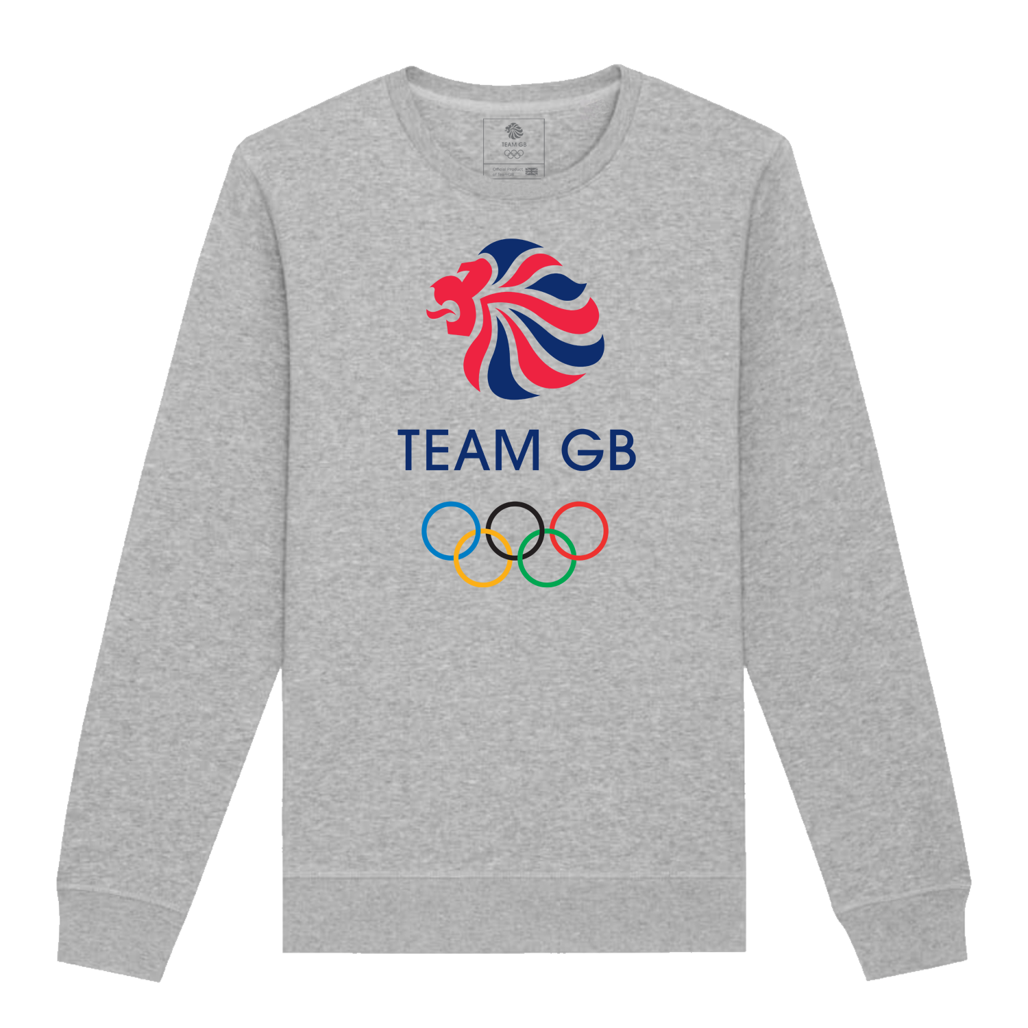 Team GB Large Olympic Logo Heather Grey Sweatshirt – Team GB Shop