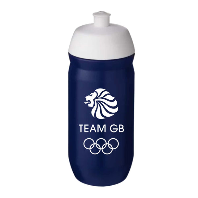 Team GB Logo Sports Bottle 500ml Navy