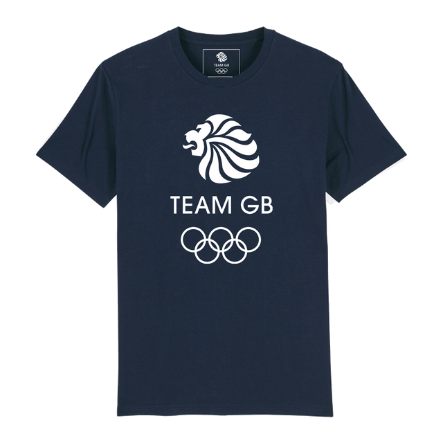Team GB Icon Logo Navy T-shirt