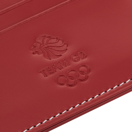 Mappin & Webb Team GB Leather Wallet - Red