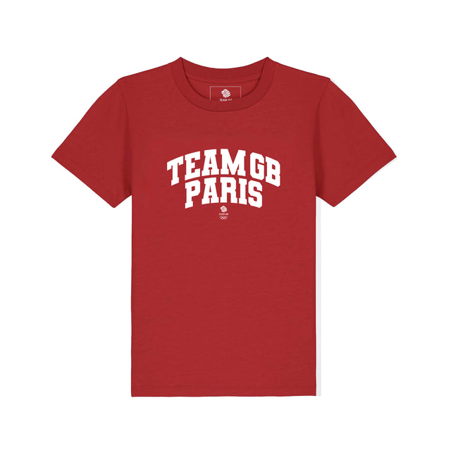 Team GB Bercy Kids T-shirt Red