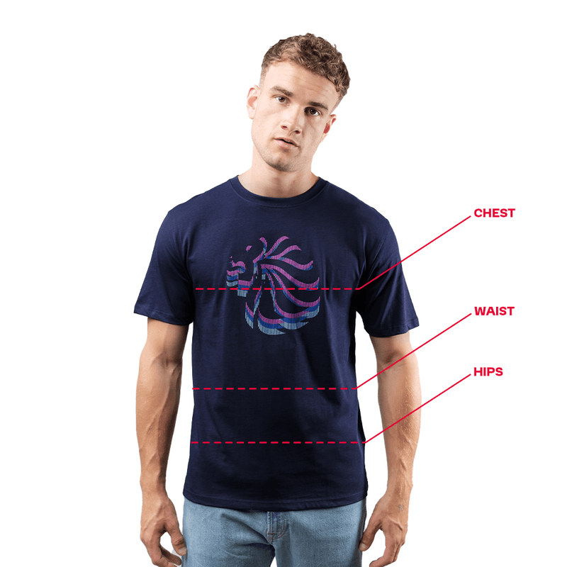 Size guide illustration mobile