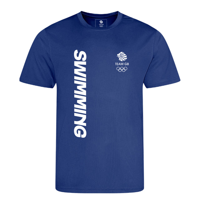 Team GB Swimming Sportif T-Shirt