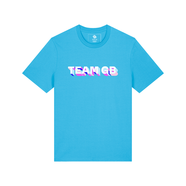 Team GB Ombre Blue Kid's T-shirt