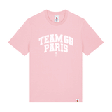 Team GB Bercy Varsity Pink T-shirt