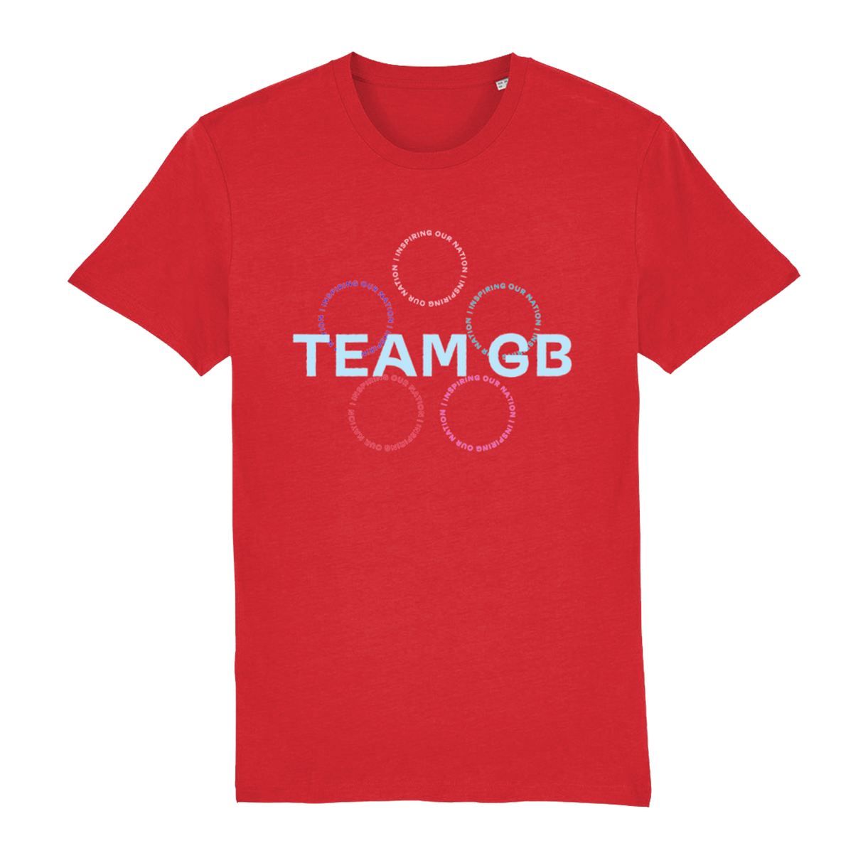 Team GB Freestyle Red T-Shirt