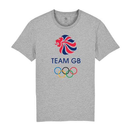 Team GB Icon Heather Grey T-shirt